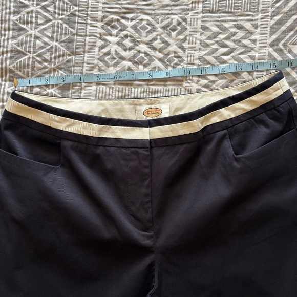 Talbots Women’s Black Pants with White Accent - Picture 7 of 14